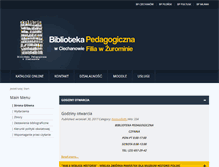 Tablet Screenshot of bpzuromin.edu.pl